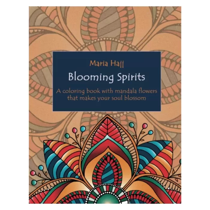 Blooming Spirits Mandala Coloring Book - Maria Hajj Series