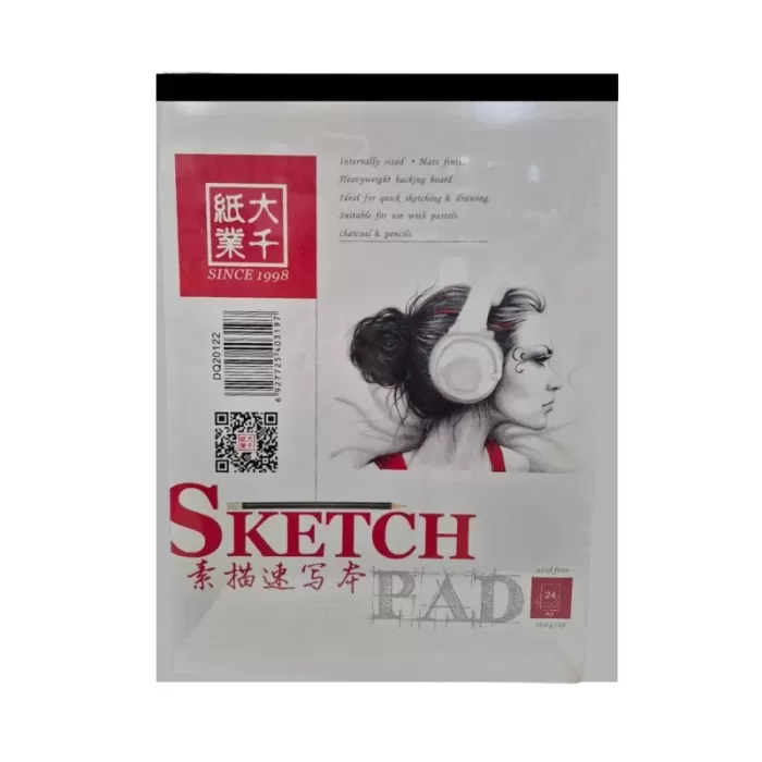 Thinkart Sketch & Drawing Pad Warm White A3x24 Sheets