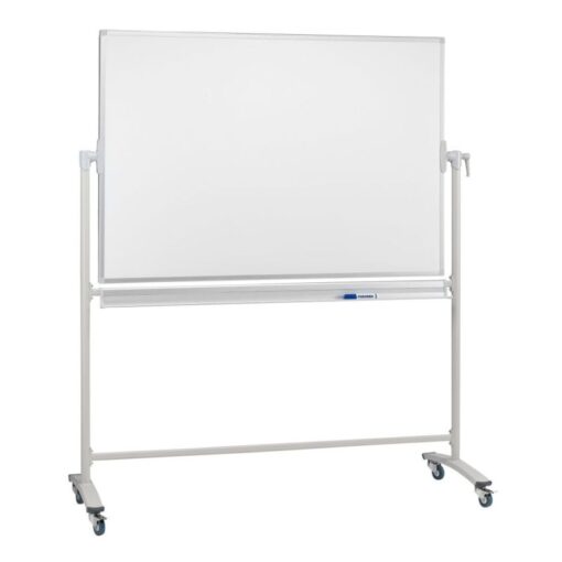 Whiteboard Double Sided Aluminum Frame 90x120cm