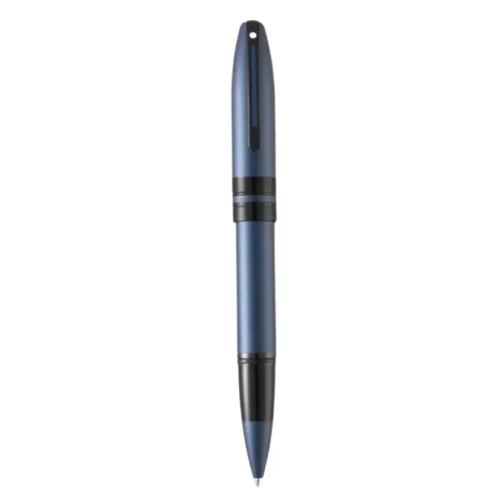 Sheaffer ICON 9110 Metalic Blue Rollerball Pen With Gloss Black Trim