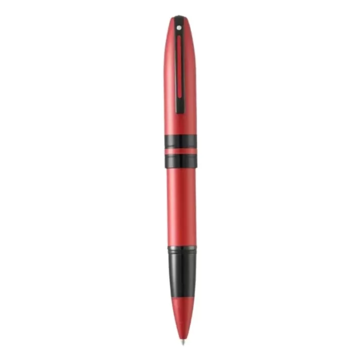 Sheaffer ICON 9111 Metallic Red Rollerball Pen With Gloss Black trim