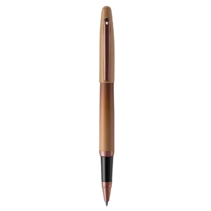 Sheaffer VFM 9428 Coffee Edition Matt Brown Rollerball Pen with Regal Brown PVD Trims