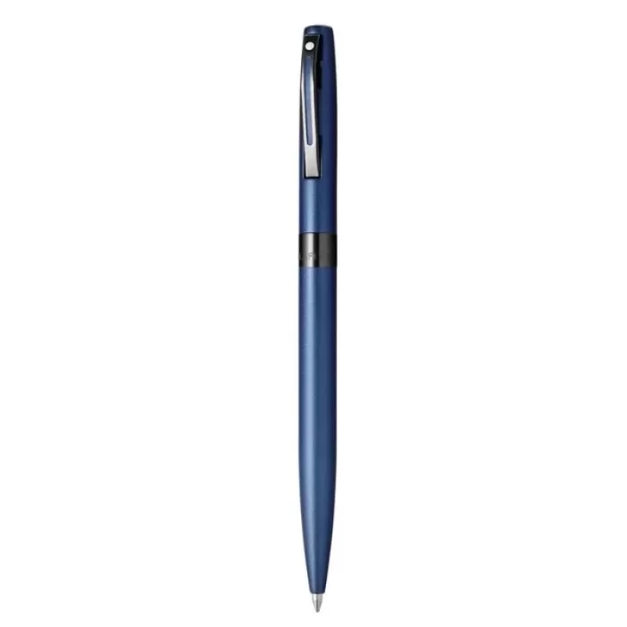 Sheaffer REMINDER E9019 Matte Blue Ballpoint Pen With Black PVD Trim