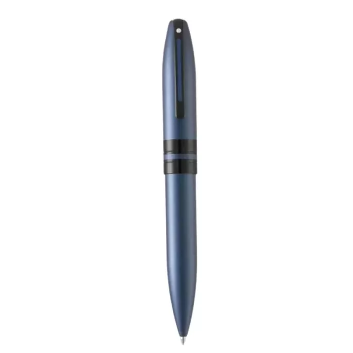 Sheaffer ICON 9110 Metalic Blue Ballpoint Pen With Gloss Black Trim