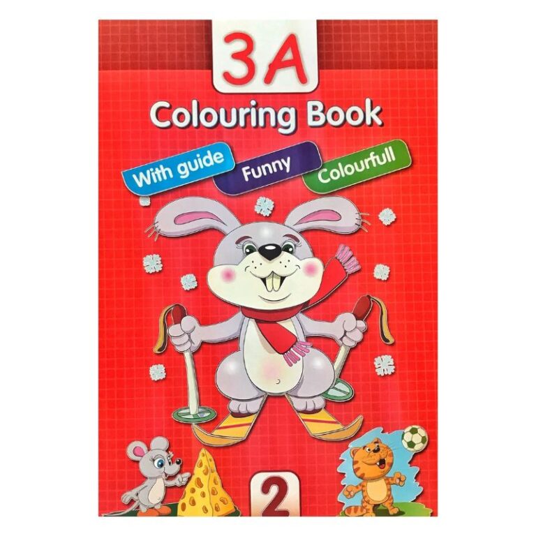 3A Coloring Book Land Animals - 2