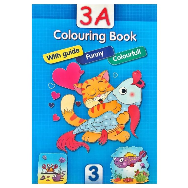 3A Coloring Book Underwater Animals - 3