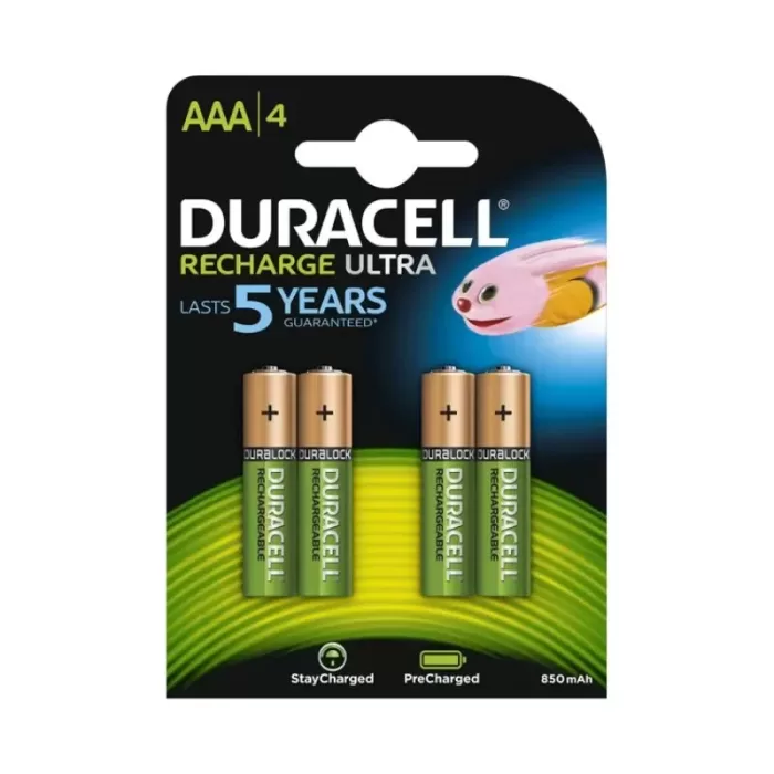 DURACELL RECHARGE ULTRA AAA/4