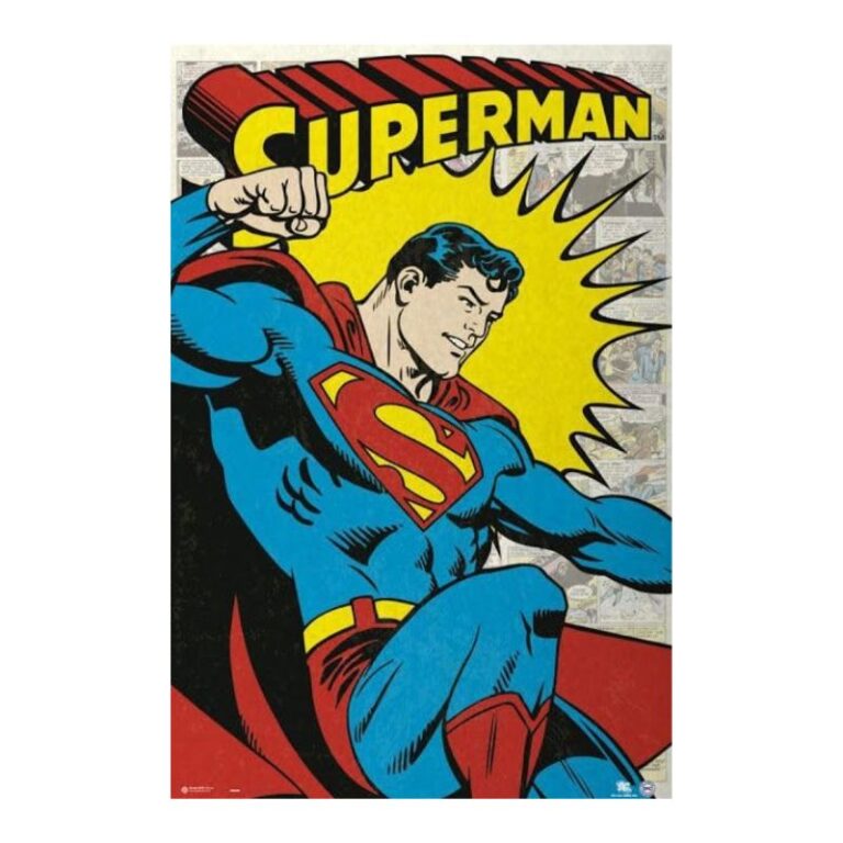 Superman Coloring Book + Stickers