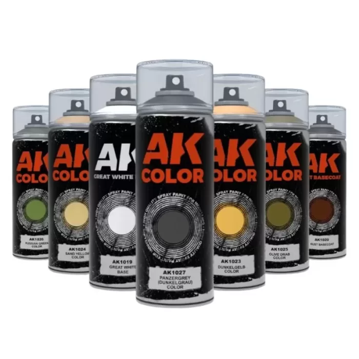 AK Steel Spray Paint 200ml