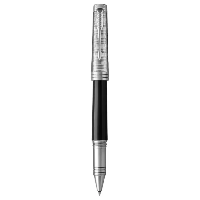 Parker Premier Custom Black ST Rollerball Pen