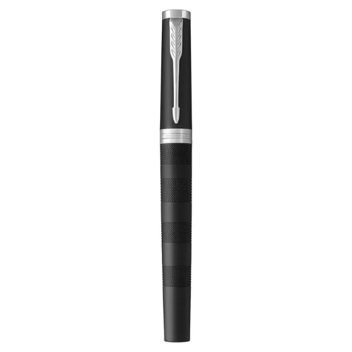 Parker Ingenuity Black Rubber Fountain Pen - Image 2