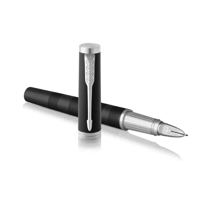 Parker Ingenuity Black Rubber Fountain Pen - Image 3