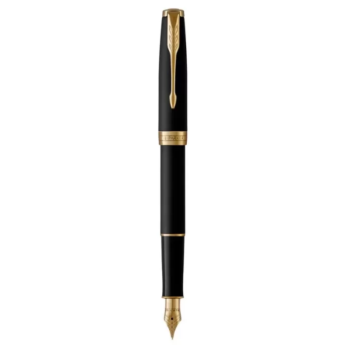 Parker Sonnet Matte Black GT Fountain Pen