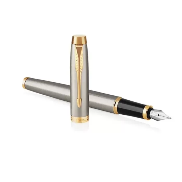 Parker IM Brushed Metal GT Fountain Pen - Image 2