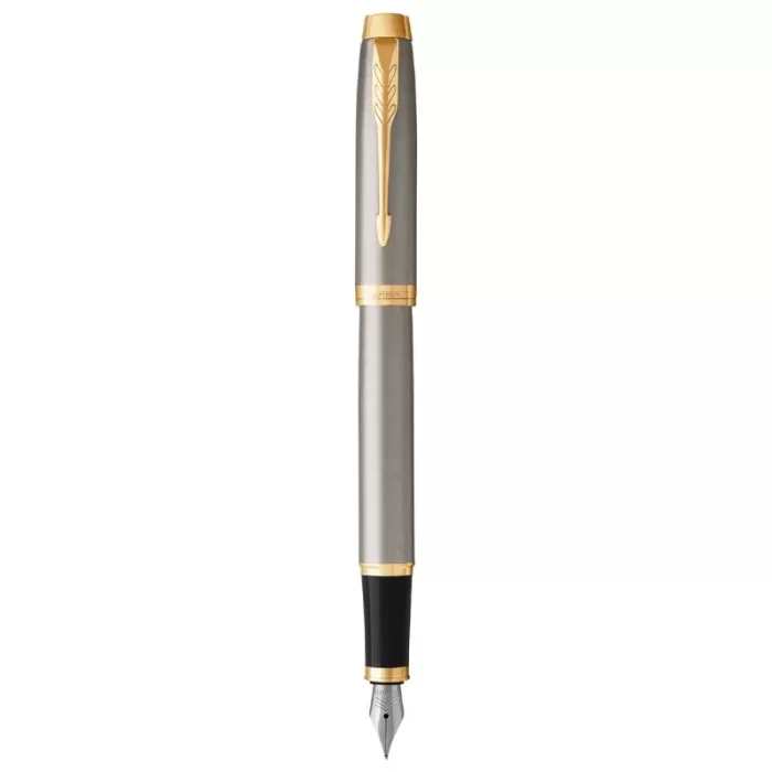 Parker IM Brushed Metal GT Fountain Pen