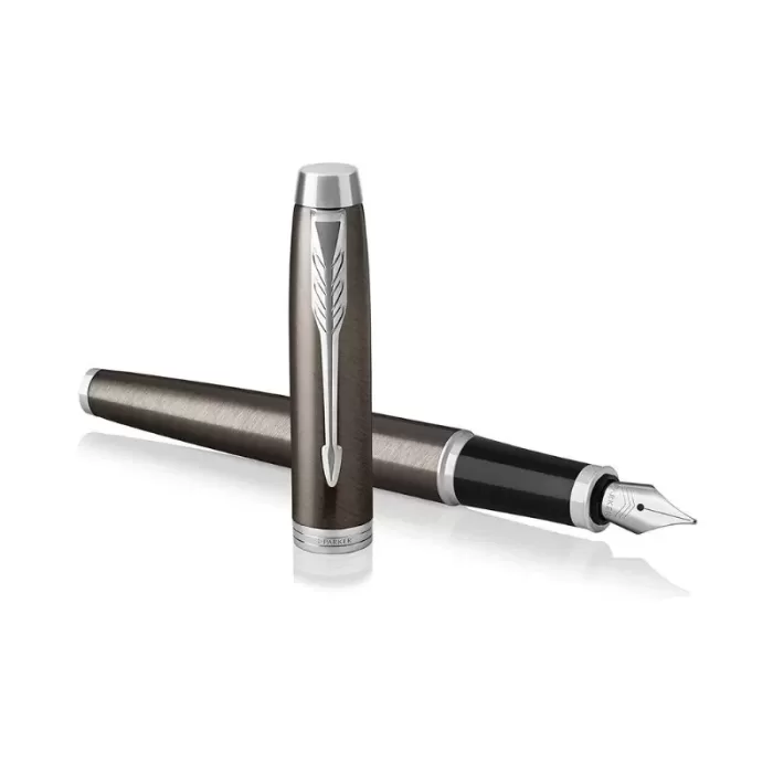 Parker IM Core Dark Espresso CT Medium Nib Fountain Pen - Image 2