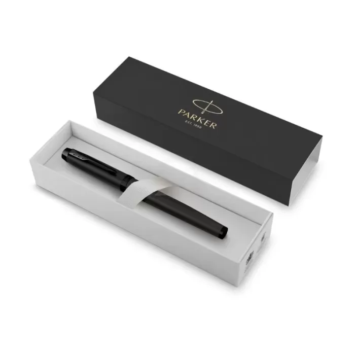 Parker IM Achromatic Black Rollerball Pen - Image 3