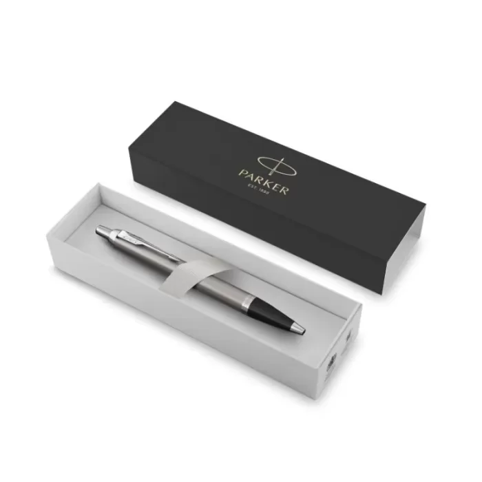 Parker IM Essential Stainless Steel CT Ballpoint Pen - Image 3