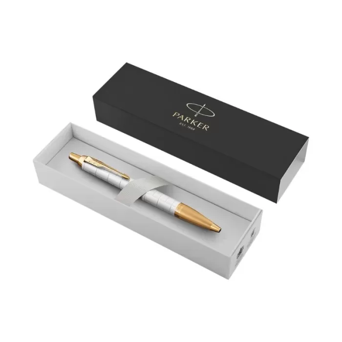 Parker IM Premium Pearl GT Ballpoint Pen - Image 2