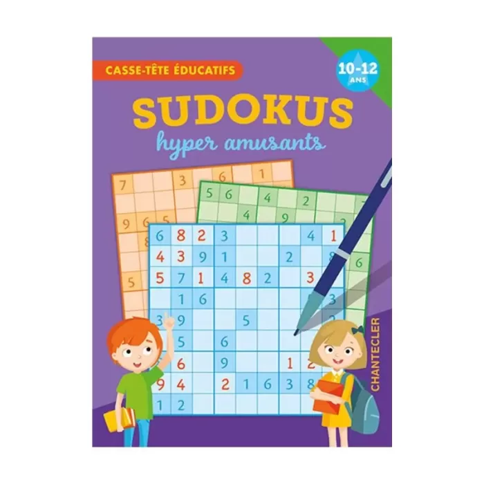 Sudokus Hyper Amusants (10-12 A.) - Casse-tete Educatifs