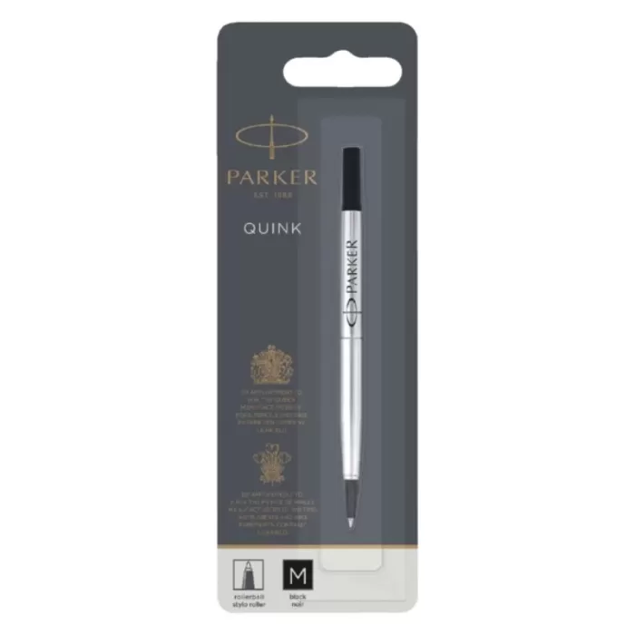 Parker Quink Rollerball Refill Medium Black