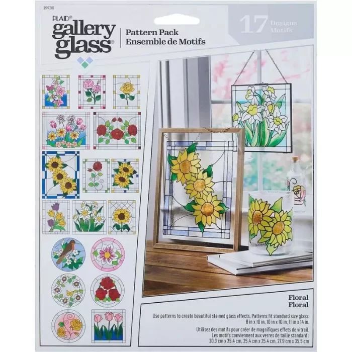 Gallery Glass ® Pattern Packs - Floral