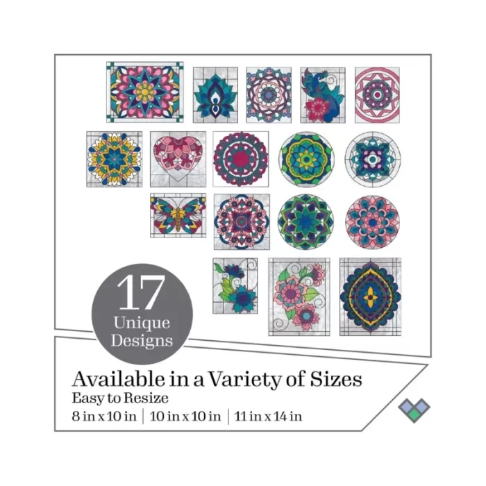 FolkArt Gallery Glass Pattern Packs - Mandala - Image 2