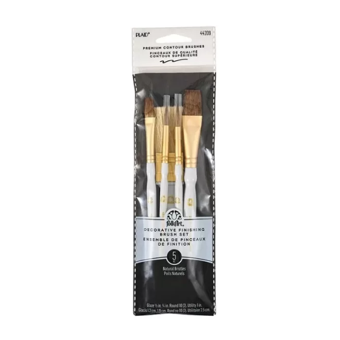 Plaid Brush Sets - Decorative Finishing