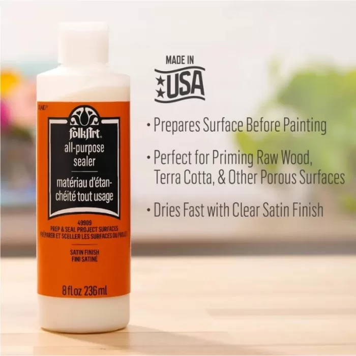 FolkArt Finishes - All-Purpose Sealer, 8 oz - Image 2