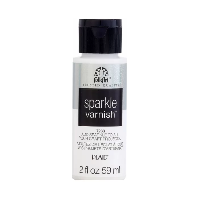 FolkArt Sparkle Varnish Finish, 2 oz