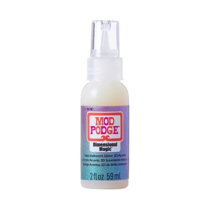 Mod Podge Dimensional Magic - Iridescent Glitter, 2 oz